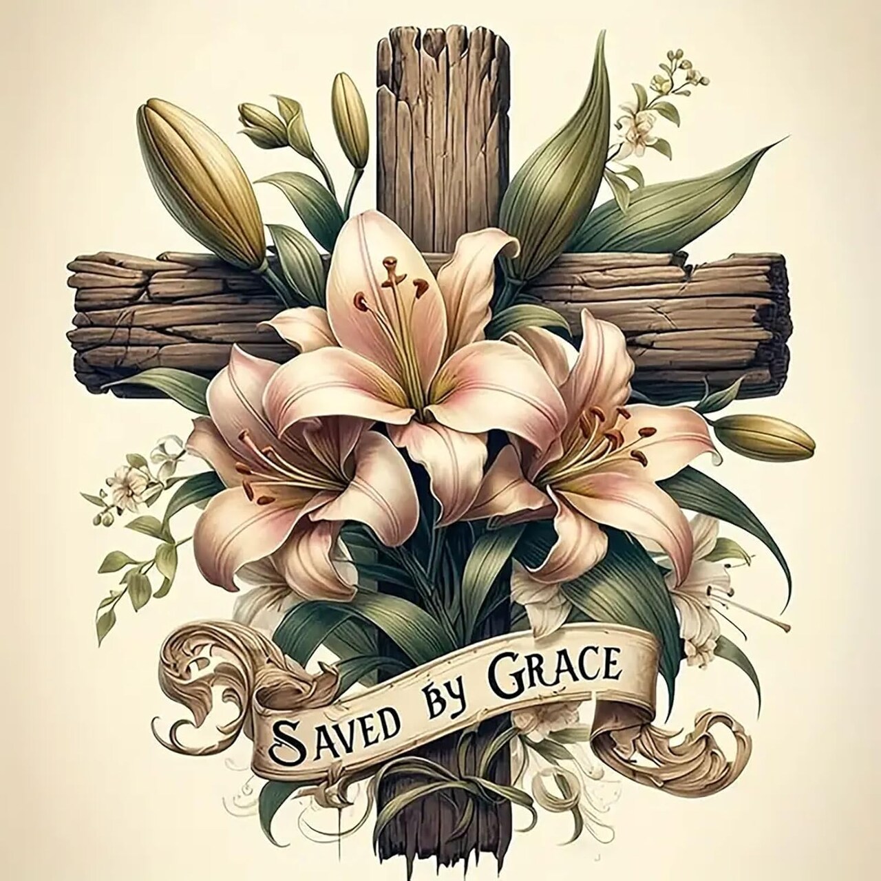 Flower Stamped Cross Stitch Kit for Adults – Beginner-Friendly 11CT Pre-Printed Canvas with Threads & Needles, DIY Embroidery Craft for Home Décor, 13.7×13.7 Inch